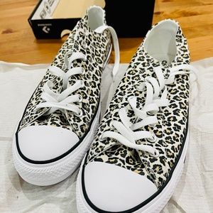 Leopard print Converse Women's 12.5/Men’s 10.5